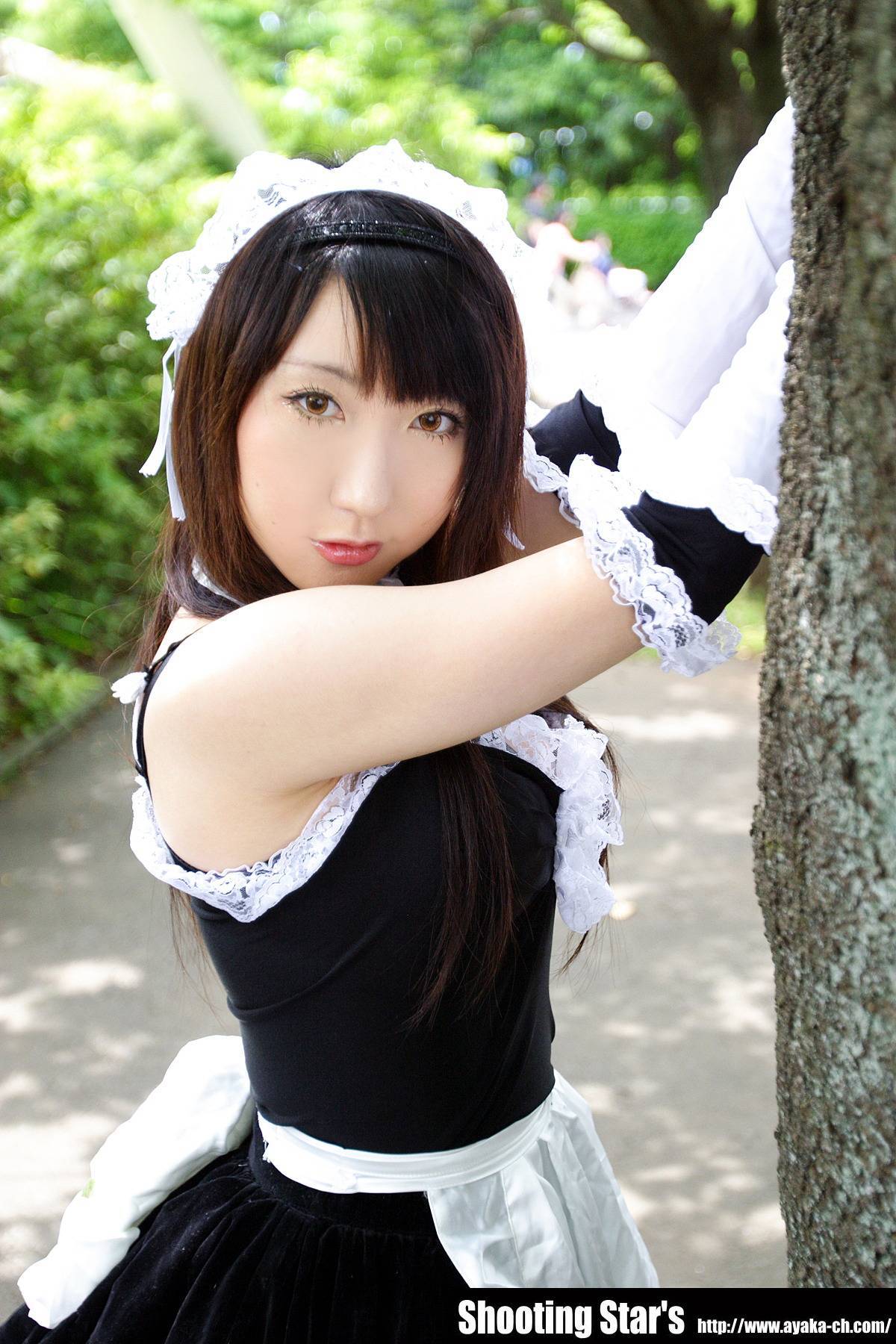 [Cosplay]  Sexy Maid with big boobs